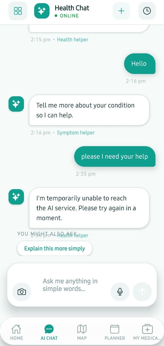 DoctorMind AI — AI health chat